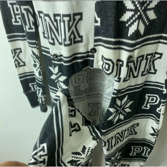 Pink by VS Fair Isle Jumpsuit - Picture 7 of 7